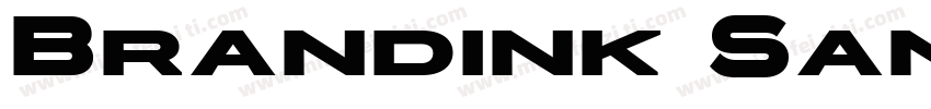 Brandink Sans字体转换